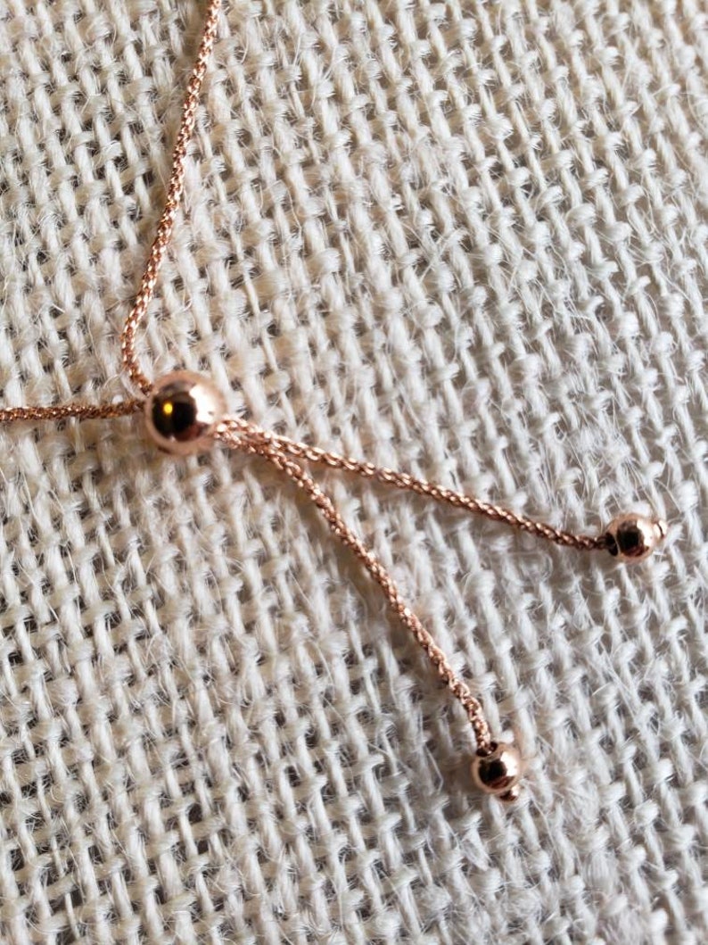delicate 14kt rose gold diamondcut chain adjusts to fit and show off its large Edison pearl Rosy Glow Pearl Bolo Bracelet Gorgeous!
