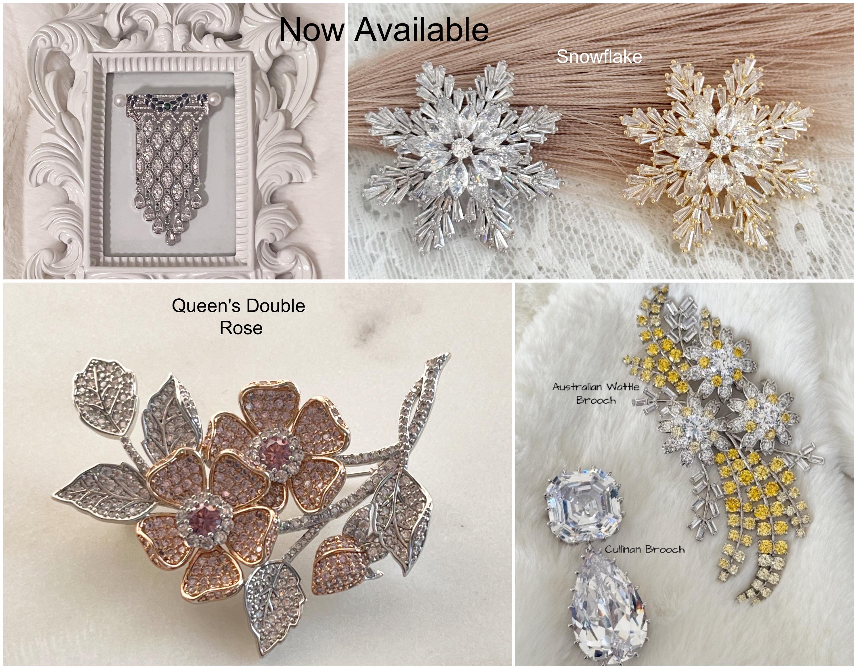 【INDRESS/インドレス】 Ostrich feacher broach Ostrich Feather Brooch - ByGeorge