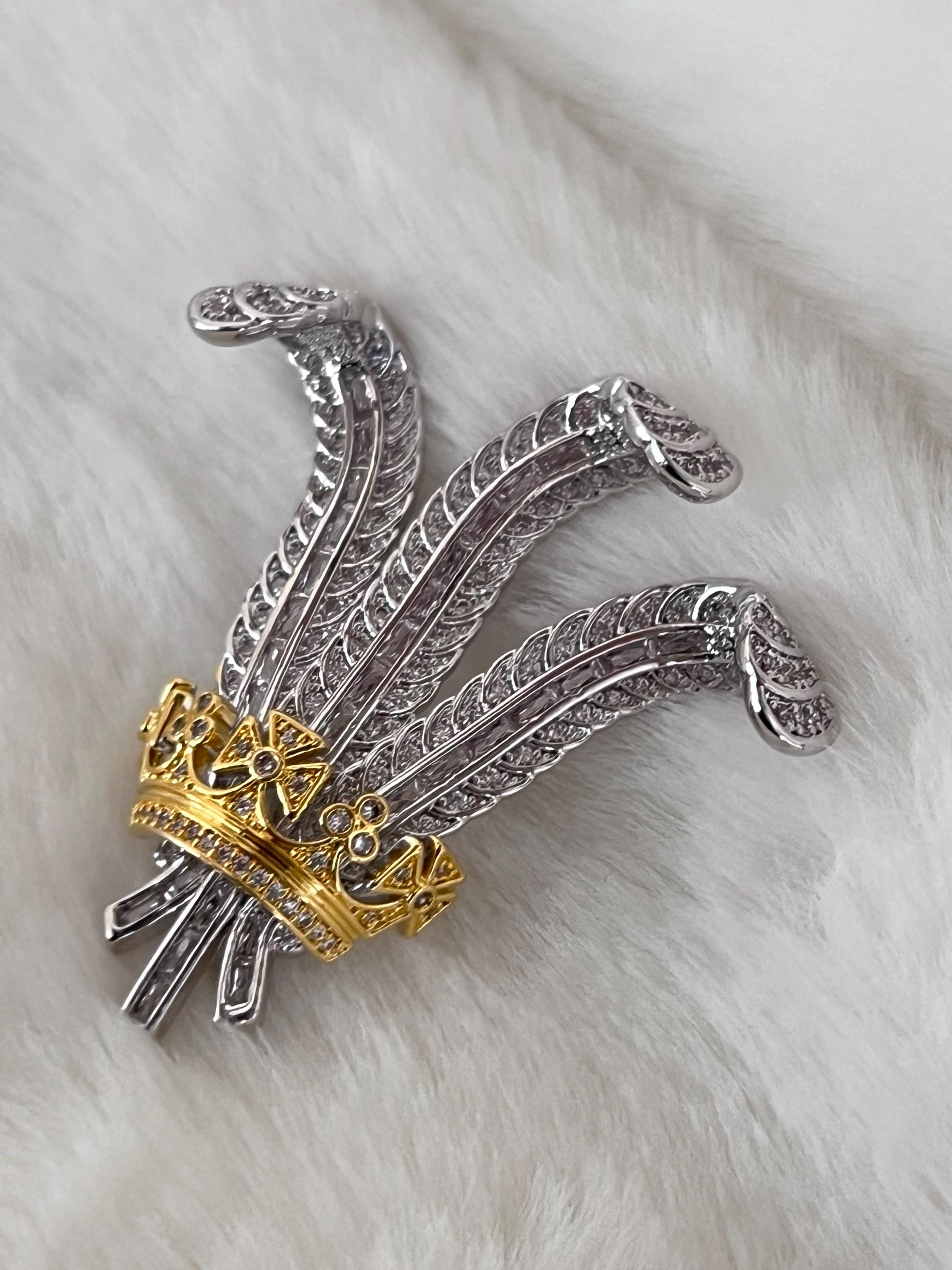 INDRESS/インドレス】 Ostrich Feather Brooch（コサージュ）｜L