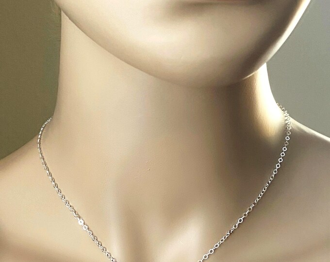 Teeny Tiny Padlock Necklace, 100% Sterling Silver, Silver Lock Choker, Petite REAL Padlock, Opens & Closes, #944