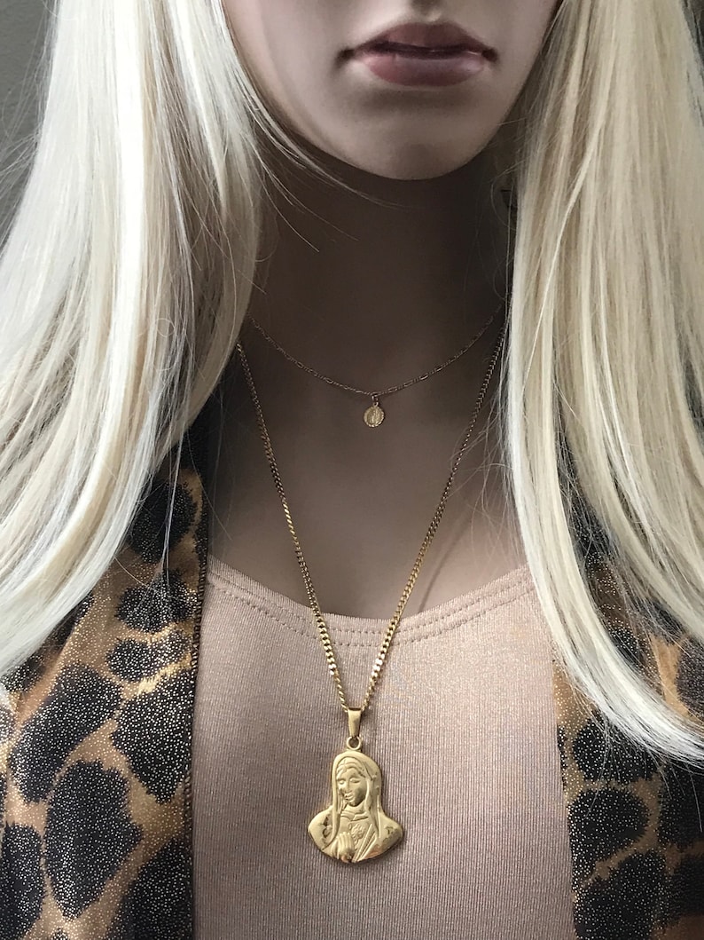 14k Gold Filled Guadalupe Choker Jessie Inspired Guadalupe image 4
