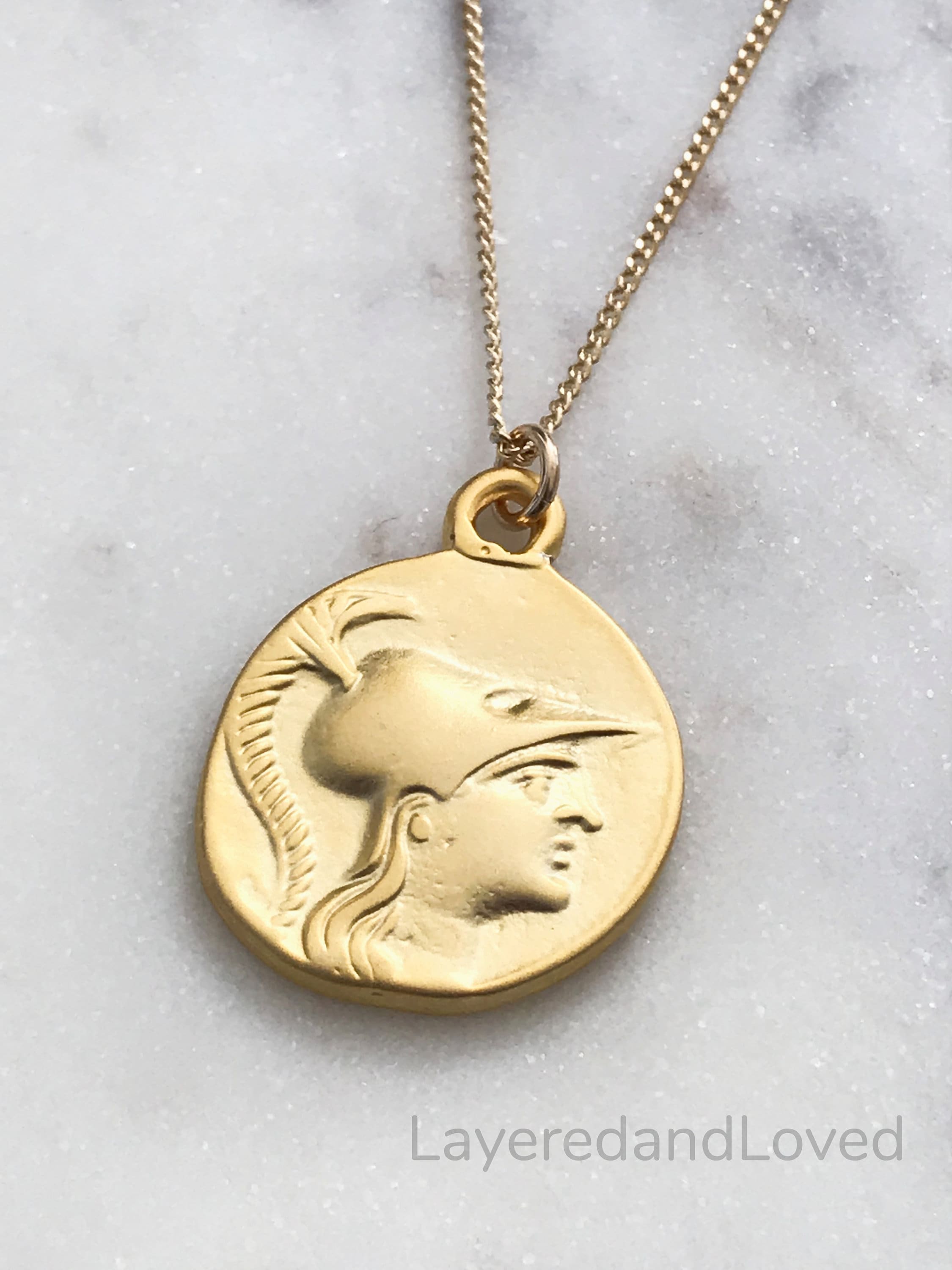 Amazon.com: Owl of Athens Coin Gold Pendant, Real Coin Pendant Owl of  Athena Ancient Greek Coin Pendant 14k Gold Owl Coin Pendant for Women Gift  for Her : Handmade Products