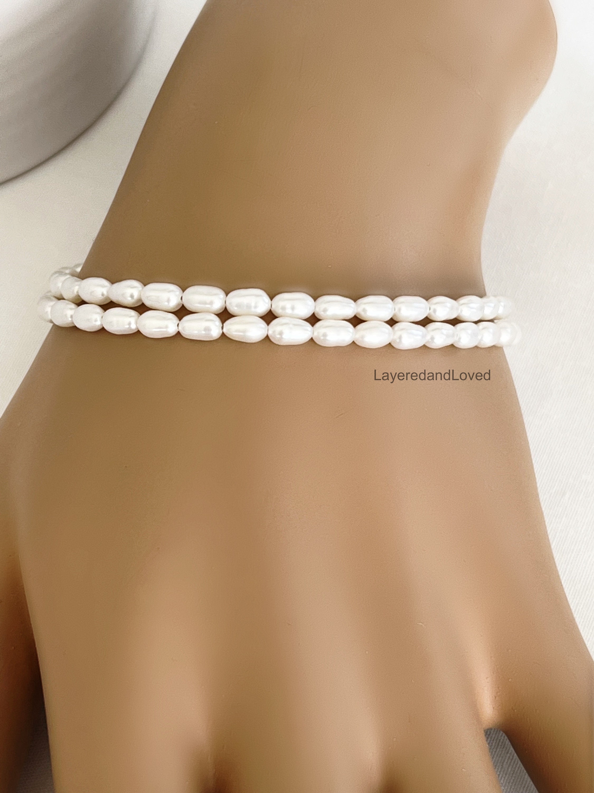 Freshwater Double Pearl Bracelet