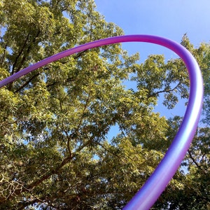 Poseidon Polypro / Travel Hula Hoop Push Button Connector / Color Shifting Hula Hoop / Custom Size / Grip Options