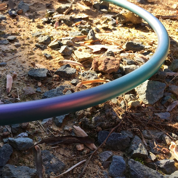 3/4 Kalypso Polypro Travel Hula Hoop: Color Shifting Tubing, Grip Options