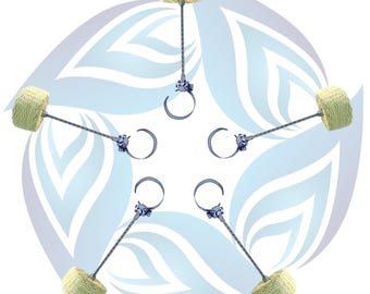 LAST FIVE Quick Wick Pro - Rigid Fire Hoop Wicks - Free Nut Driver