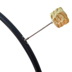 5 Wick Firehoop, Custom Tubing Type, Color, Size... Performance Firehoop, Removable / Replaceable Screw-in Wicks - Polypro or HDPE