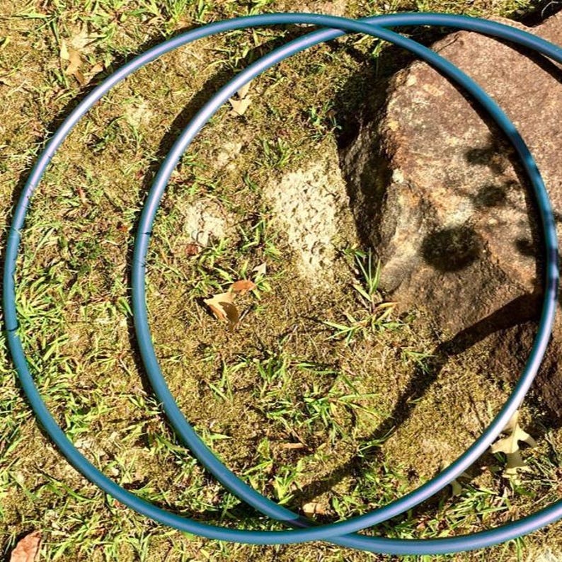 3/4 Kalypso Polypro Travel Hula Hoop: Color Shifting Tubing, Grip Options bild 4