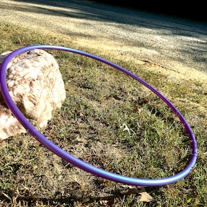 Poseidon Polypro Hoop 5/8&quot; OD Travel Hula Hoop with Push Button Connector / Color Shifting Hula Hoop / Grip Options