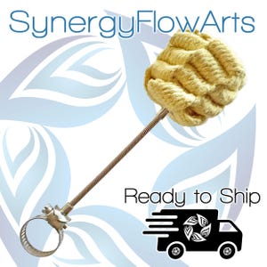 The Quick Wick ® DARMOWA WYSYŁKA W USA przy zamówieniu 2+ / Oryginalny odłączany zacisk Fire Wick do hula hop, rowerów, lyry, drążka / Instant Firehoop