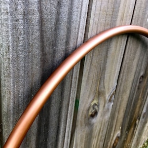 Copper Polypro Hoop/ Travel Hula Hoop with Push Button Connector / Metallic Color Hula Hoop / Custom Size/ Grip Option