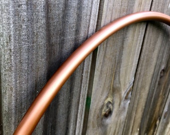 Copper Metallic Color Polypro Hula Hoop: Travel Hoop with Push Button