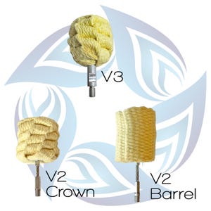 Replacement Wicks for Synergy Fire Fans: V2 or V3 Type, Genuine Kevlar, WICKS ONLY
