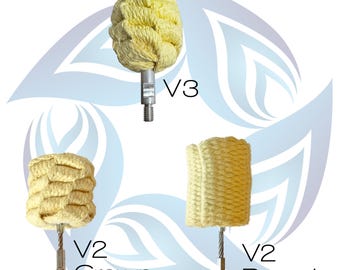 Ersättningsvekar för Synergy Fire-fläktar - Välj typ V2 eller V3 / Äkta Kevlar / ENDAST VEKE