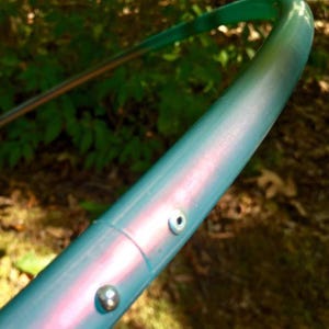 3/4 Kalypso Polypro Travel Hula Hoop: Color Shifting Tubing, Grip Options bild 9