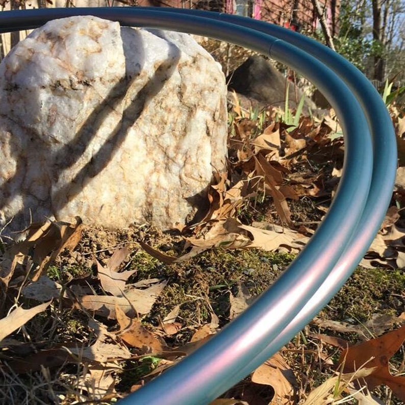 3/4 Kalypso Polypro Travel Hula Hoop: Color Shifting Tubing, Grip Options bild 10