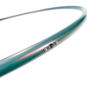 4 Wick Firehoop, Custom Tubing Type, Color, Size... Performance Firehoop, Removable / Replaceable Screw-in Wicks - Polypro or HDPE