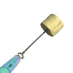 The Quick Wick ® OG Barrel aka Sushi Wick / Instant Firehoop / Detachable Clamp-on Fire Wick for Hoops / FREE Nut Driver w/ 5+ Wicks