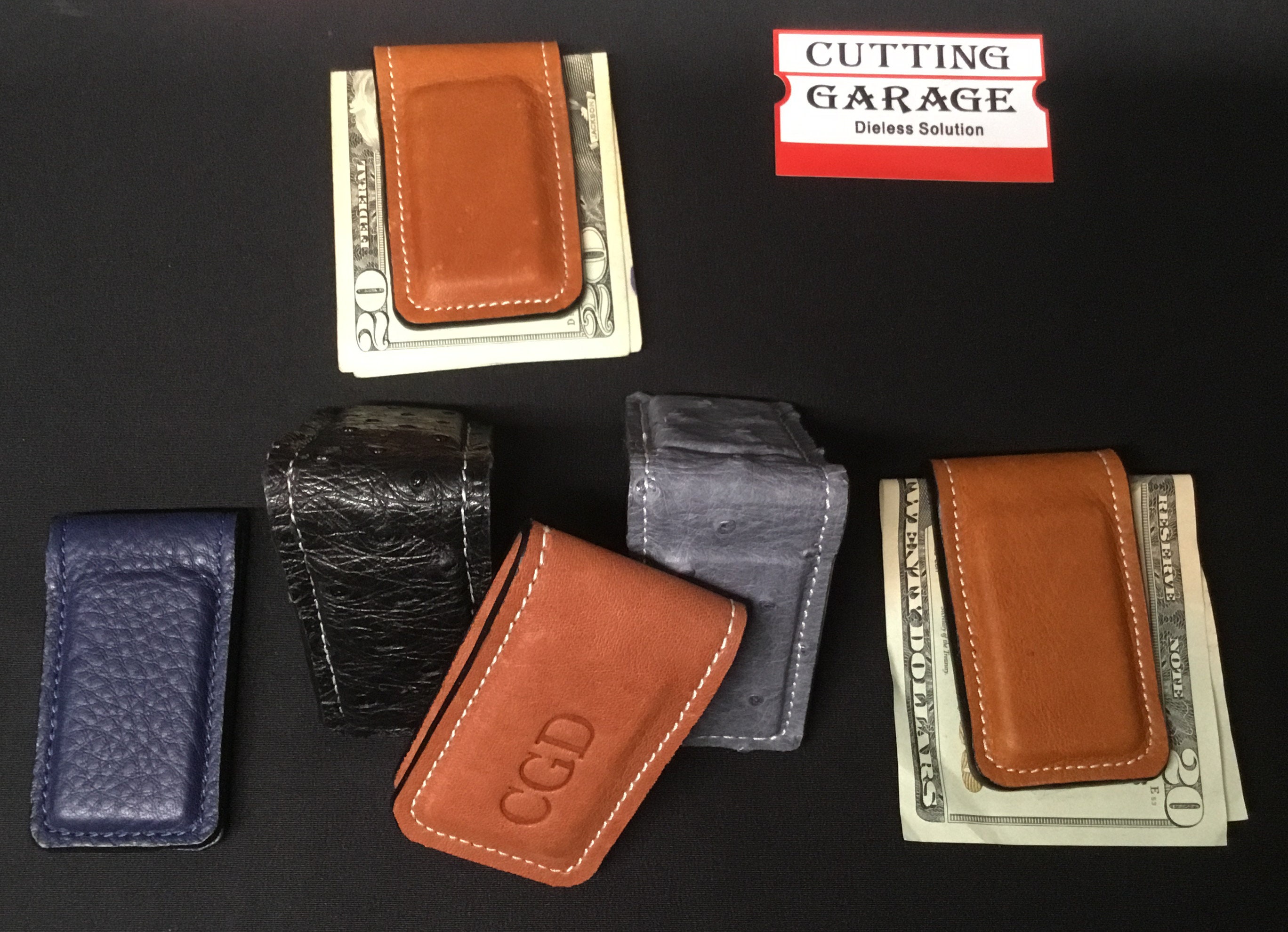 Magnetic Money Clip Template Set – Maker's Leather Supply