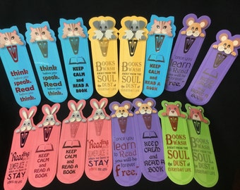 Custom Printed Die Cut Bookmarks,