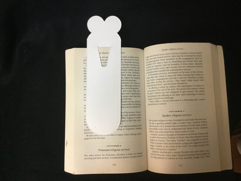 Custom Printed Die Cut Bookmarks, Etsy