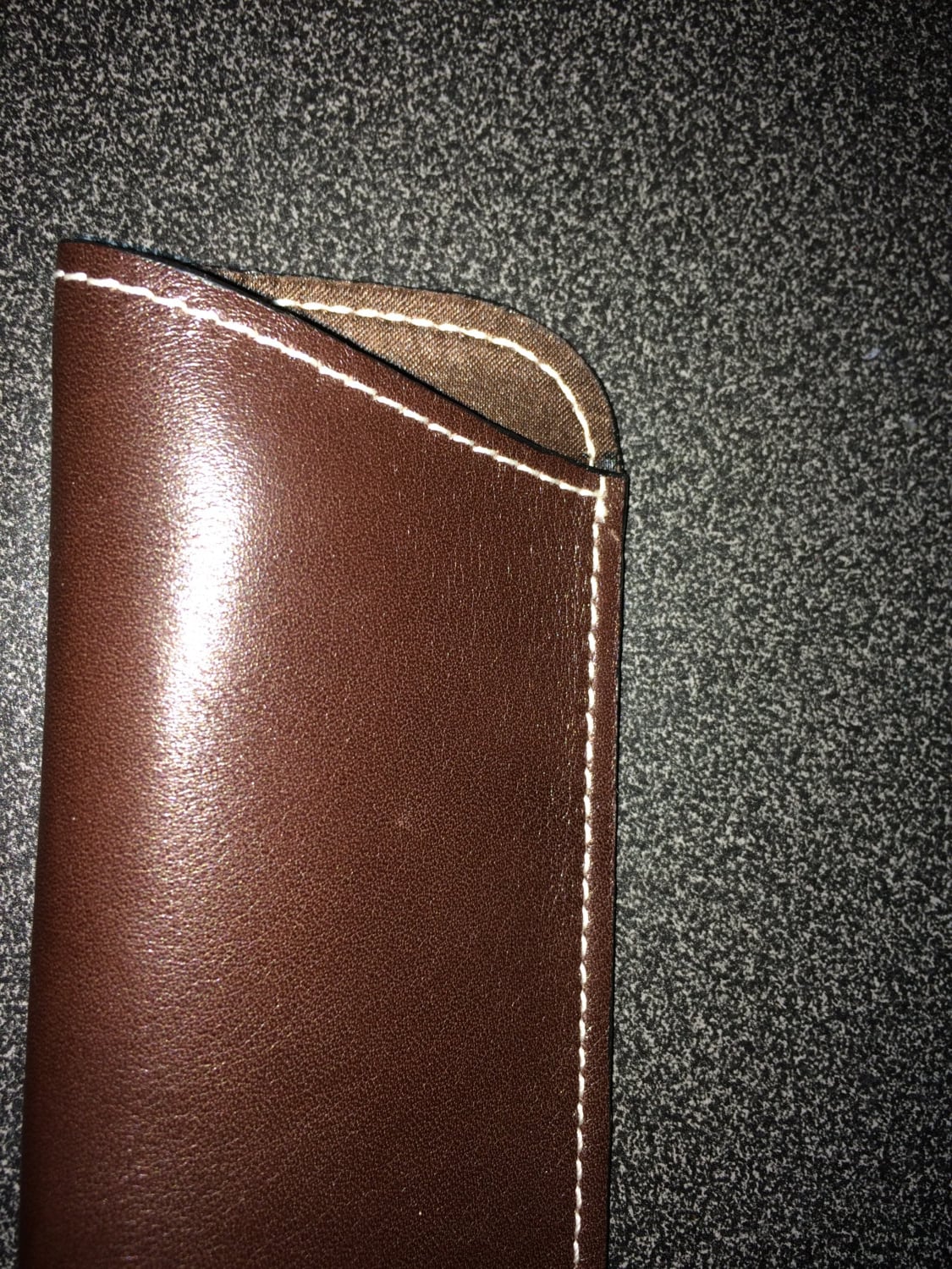 Leather Eyeglass Soft Case Monogramed Etsy.de