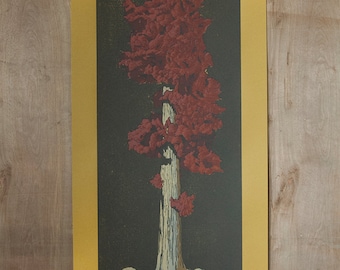 Tree Portrait 005 - Hand Drawn Screen Print