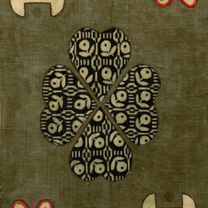 As de trèfle, As trèfle, As de trèfle, Carte à jouer trèfle, As de carte à jouer, As de carte vert, As de carte, Saint-Patrick, Motif trèfle