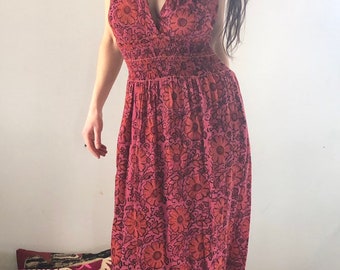 Stunning Vintage Floral Tapestry dress