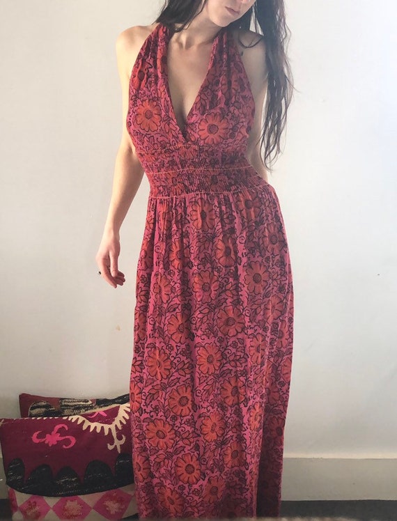 Stunning Vintage Floral Tapestry dress - image 1