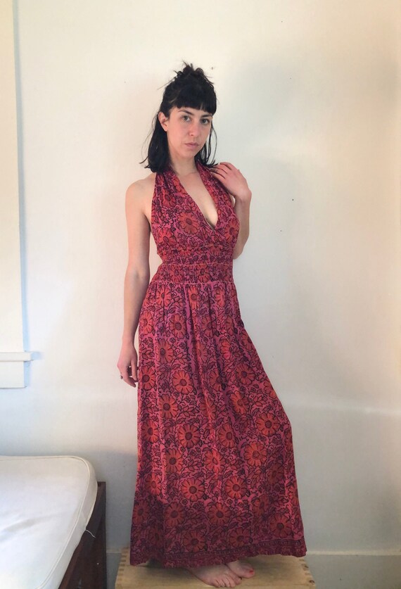 Stunning Vintage Floral Tapestry dress - image 2