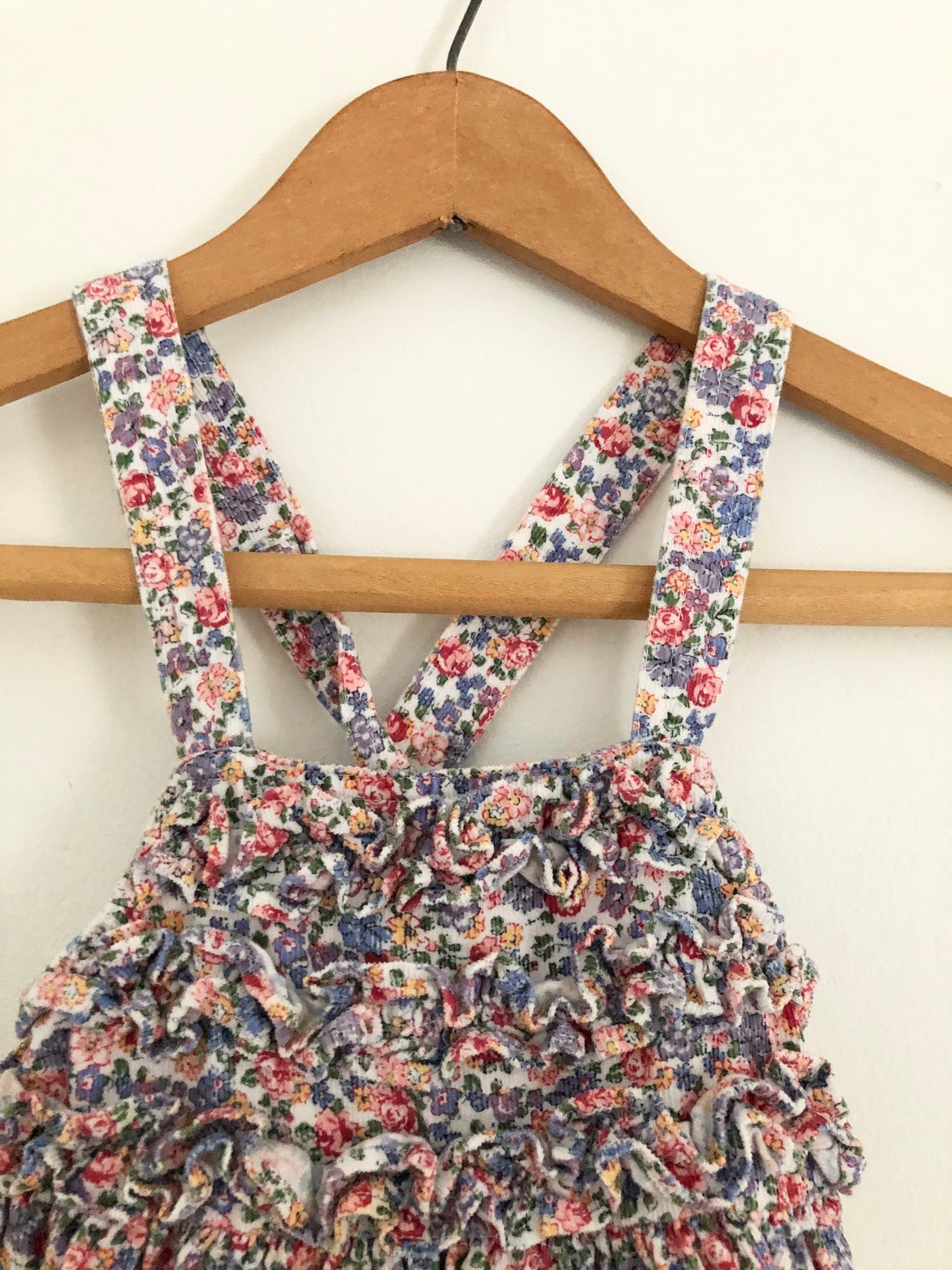 floral pinafore