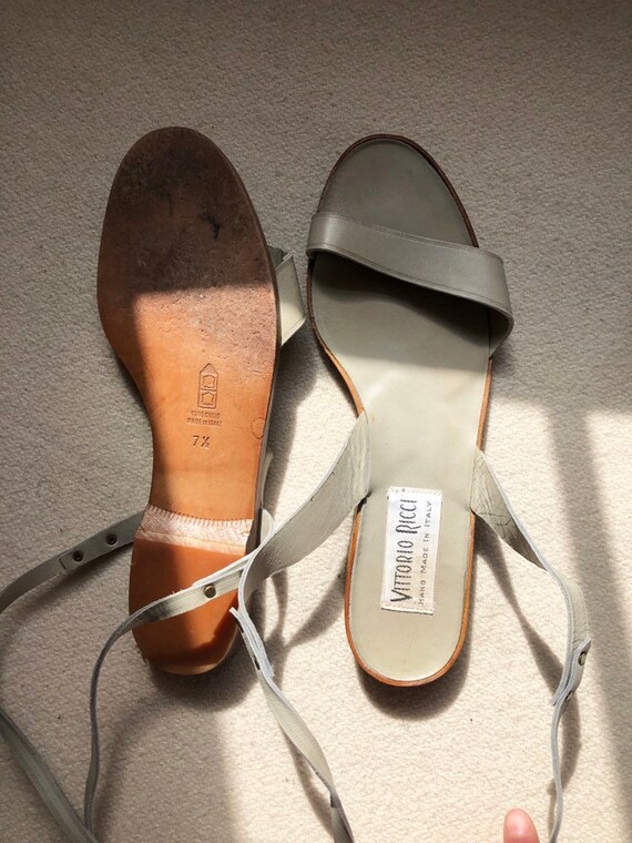 Vintage Italian Leather Sandals