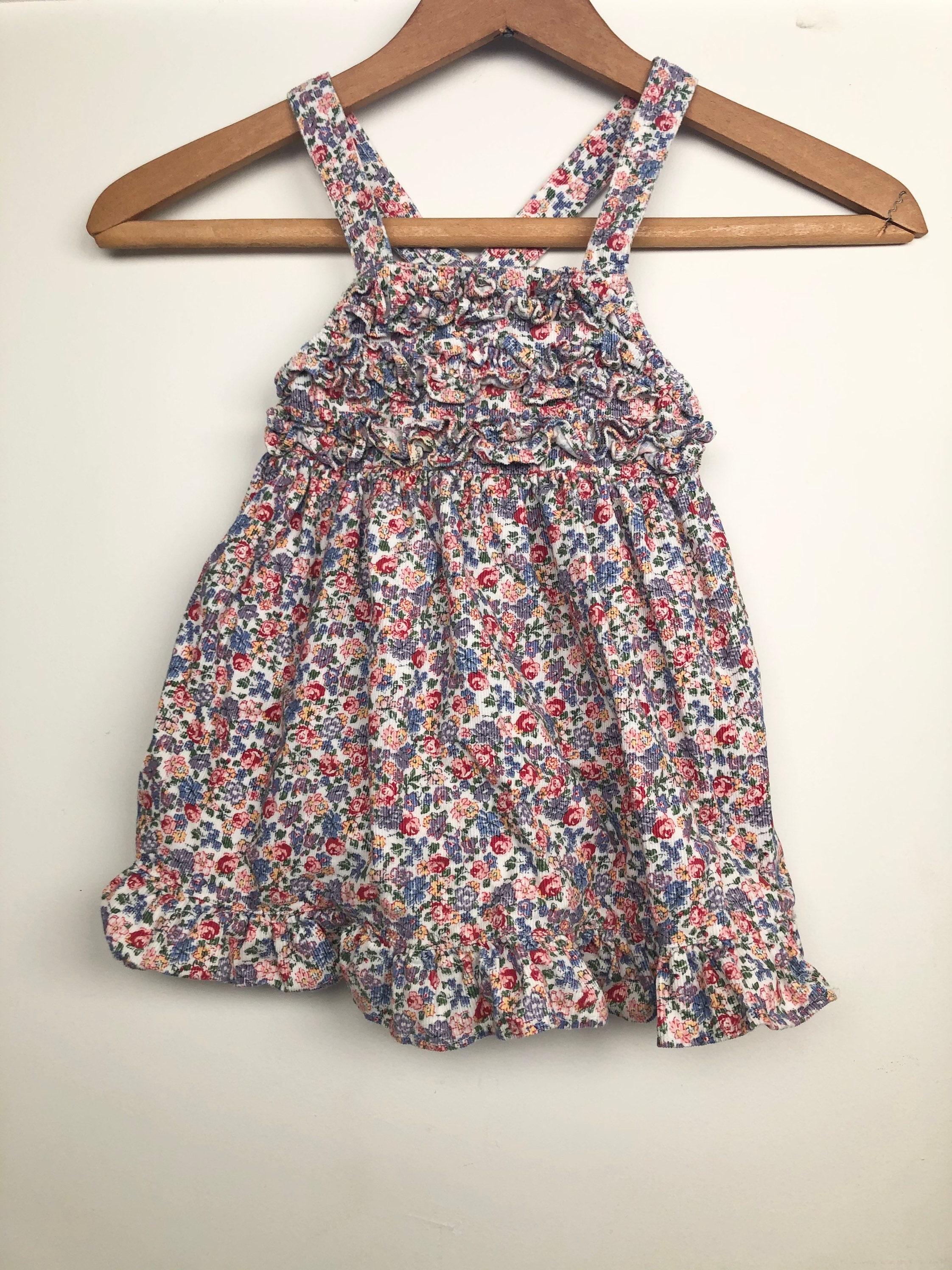 floral pinafore