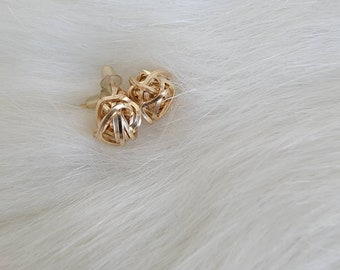 14kt gold filled stud earrings / gold stud earrings / stud earrings for women / bridal party gifts /bridal shower gifts /cute stud earrings