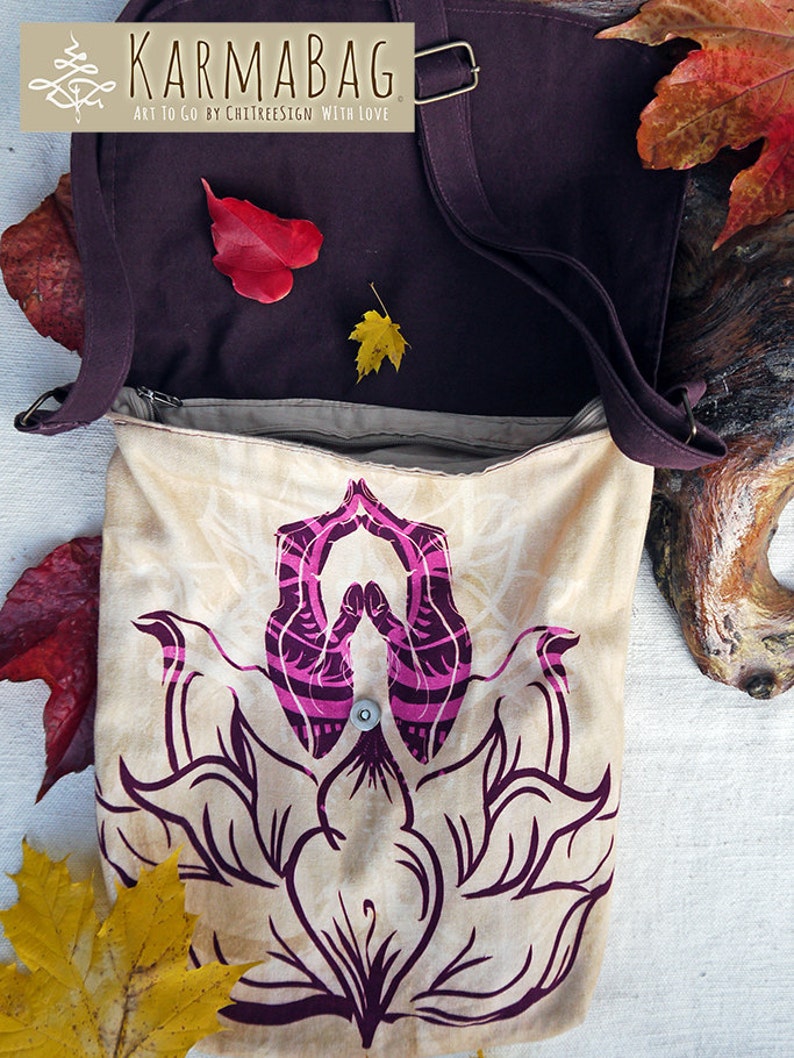 Karma Bag & Pillow Anjali Mudra Soft Cotton New Edition Etsy