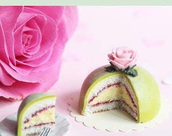 Miniature Swedish Princess Cake: Polymer Clay Tutorial (PDF)