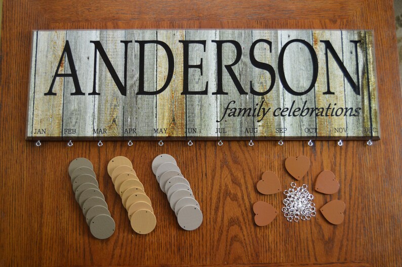 Birthday Board Kit Celebrations Personalized With Your Last Etsy
