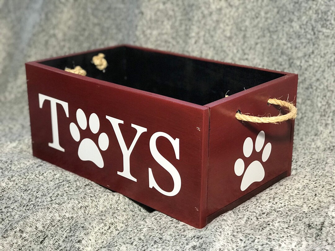 Dog Toy Boxes, Assorted Colors, Doggie Toy Box, Cats, Pet Toys Boxes