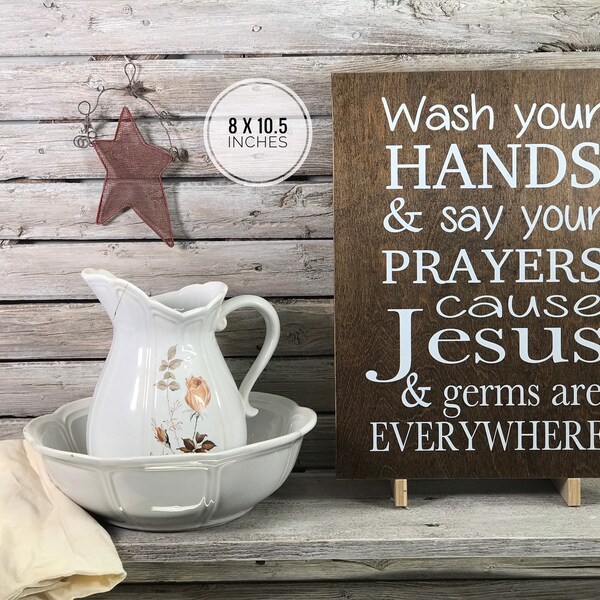 Jesus and Germs - Etsy
