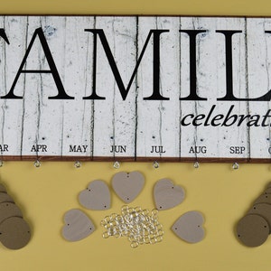 Family Celebrations Birthday Board Kit FBWWCK, birthday board, family celebration board, mother day gift, grandparent gift,  fathers day