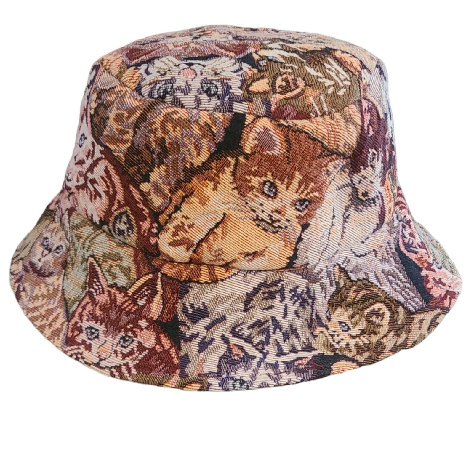 Cat Tapestry Bucket Hat - Etsy display picture 3