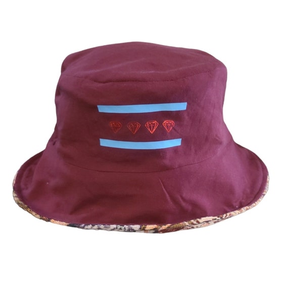 Cat Tapestry Bucket Hat Vintage Tapestry Cat Bucket Hat: Y2K Jacquard Hatphile  main image 4