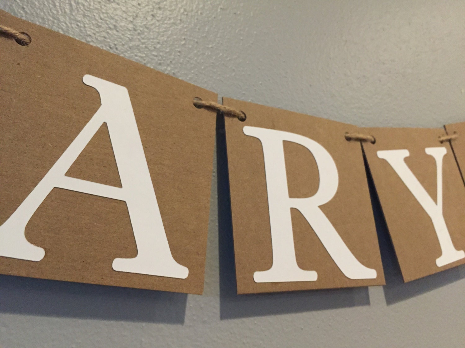Name Banner Baby shower square banner baby name banner | Etsy