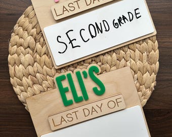 First day of school, Back to school sign,  last day of school sign, school dry erase board, school sign, First day of school board
