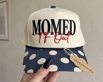 Momed TF Out Trucker Hat Embroidery Design, Retro Sarcastic Dad Hat Pattern, Funny Sassy Motherhood Lover Gift Ideas, PES DST Download