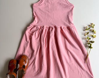 Solid Cami Dress: More Colors, Girls Sundress, Girls Dress, Cami Strap, Strappy Dress, Girls Summer Dress, Solid Knit Dress, 0-9/10