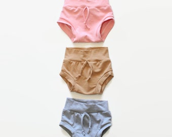 Solid Classic Shorties: Baby Bummies, Unisex Kids Clothes, Kids Shorts, Kids Shorties, Kid Clothes, Baby Bloomer, Toddler Shorts, 0/3m-5/6