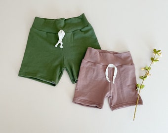 Solid Kids Shorts: Multiple Colors, Classic Shorts, Kids Clothes, Solid Shorts, Summer Clothes, Kids Spring Summer Shorts, Unisex, 0-9/10