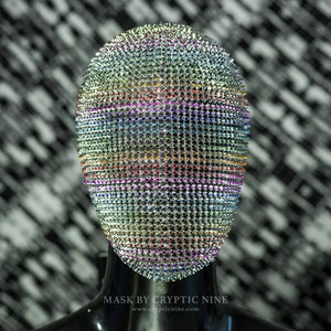 Black Rainbow V.2 -  Custom Haute Couture Mask